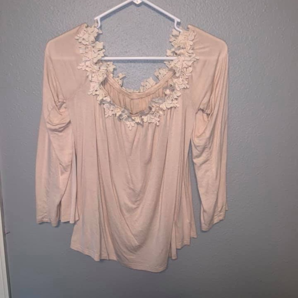 Off the shoulder shirt